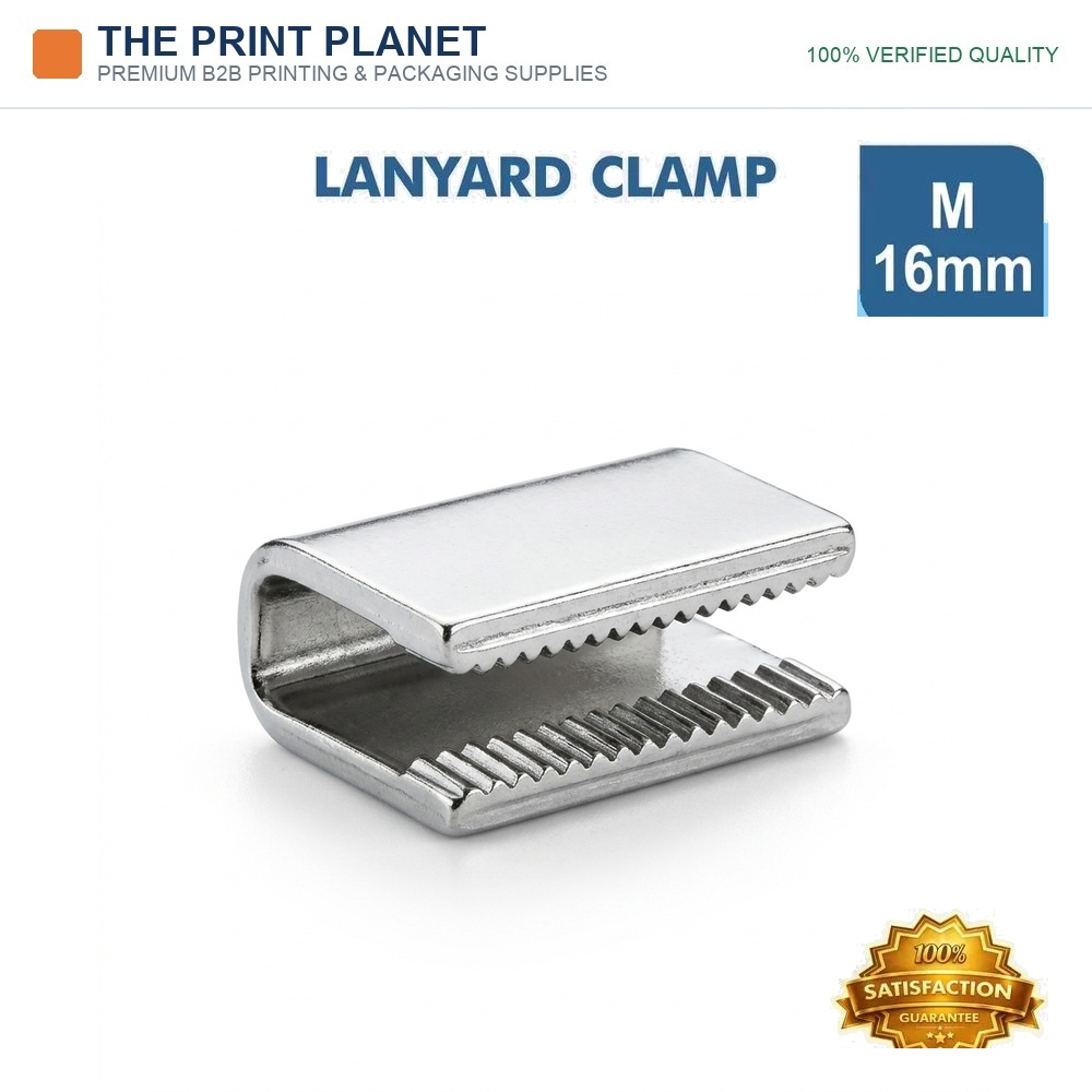 Heavy-Duty Lanyard Metal Clamps & Dog Hooks (M-Type & D-Type)