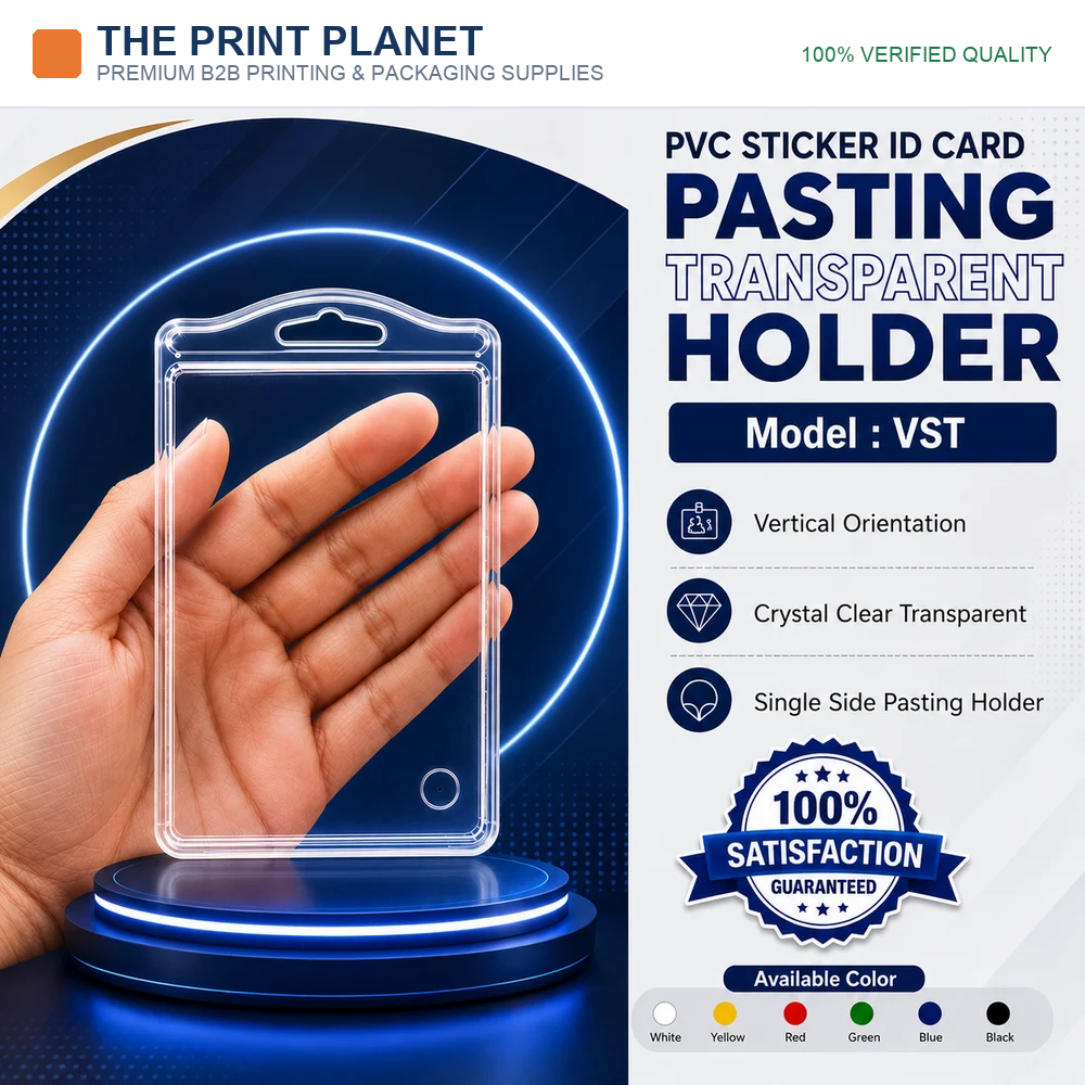Crystal Clear Executive PVC Badge Holders (VS-T & C2T)